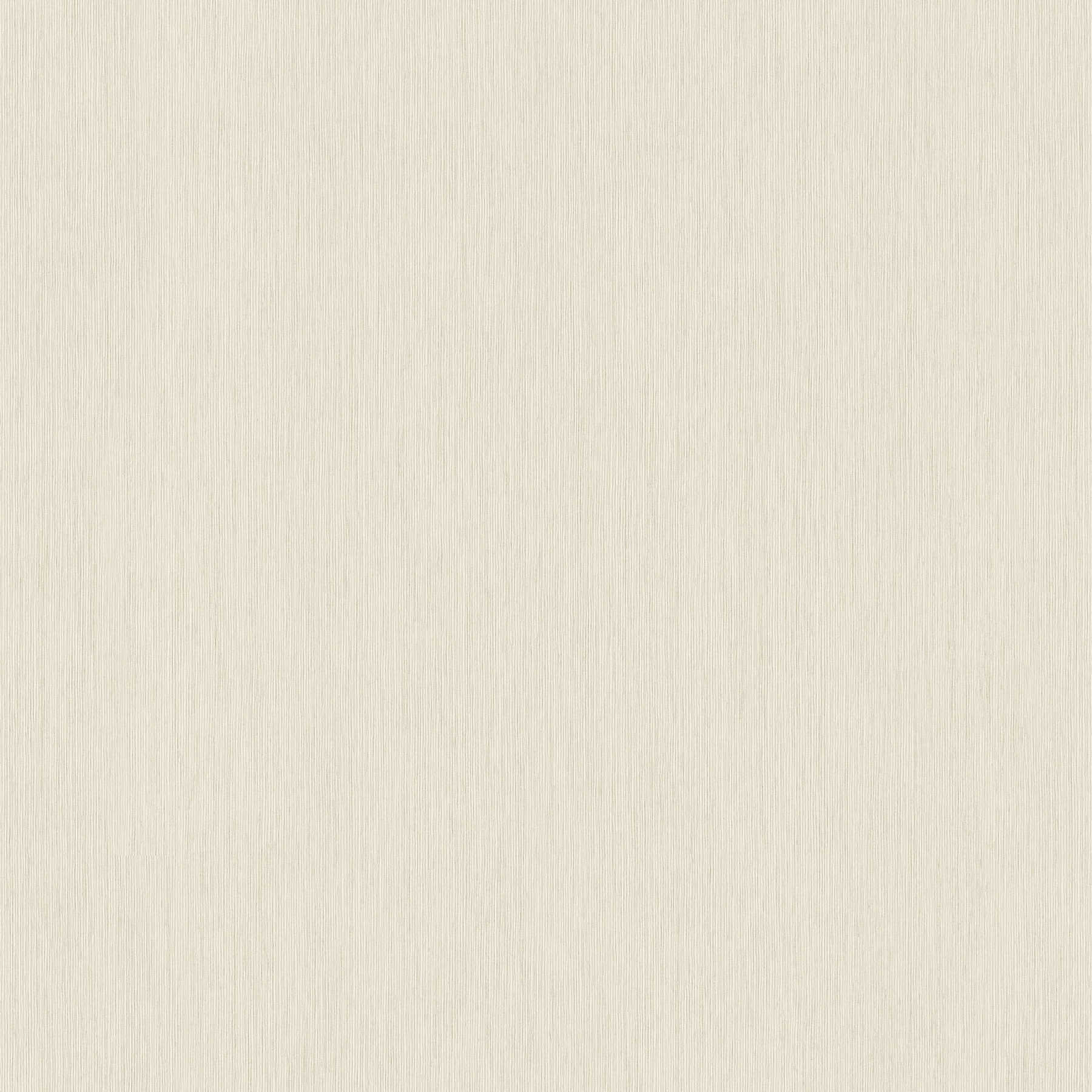 Melange wallpaper beige grey with lined embossed texture
