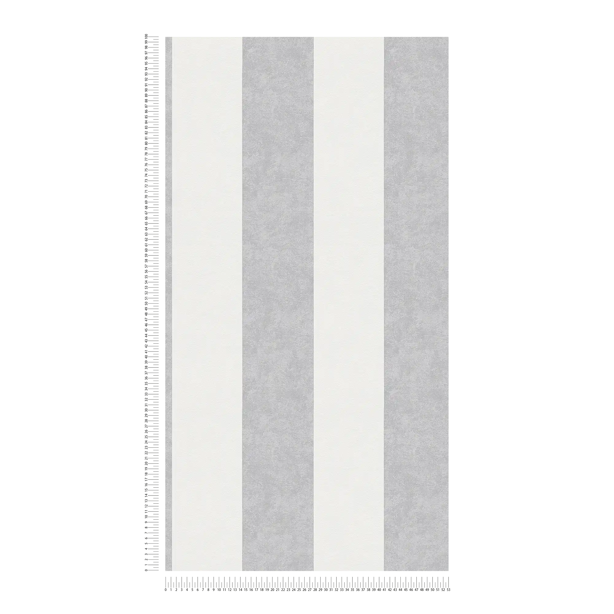             Papel pintado a rayas con textura - gris
        