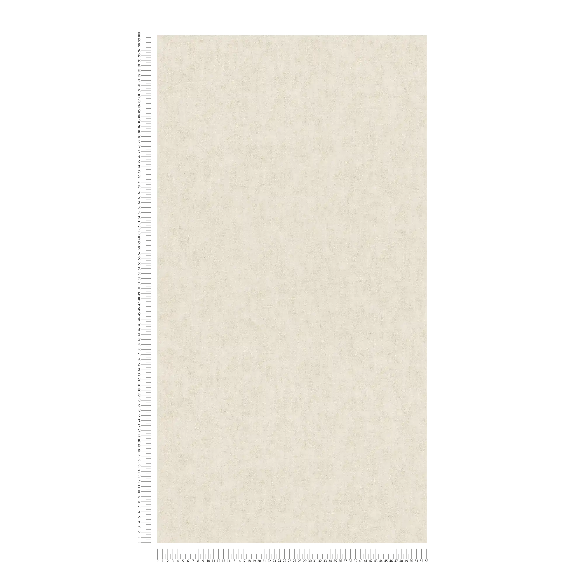             Papier peint uni aspect lin de style scandinave - Beige
        