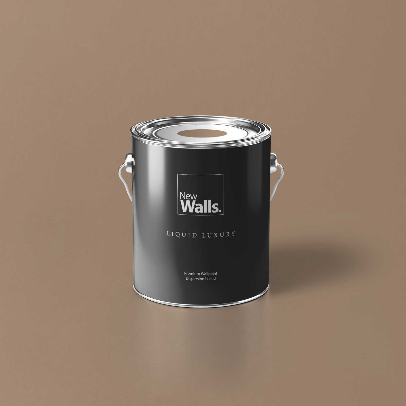 Premium Wall Paint Earthy Light Brown »Modern Mud« NW718 – 2.5 litre
