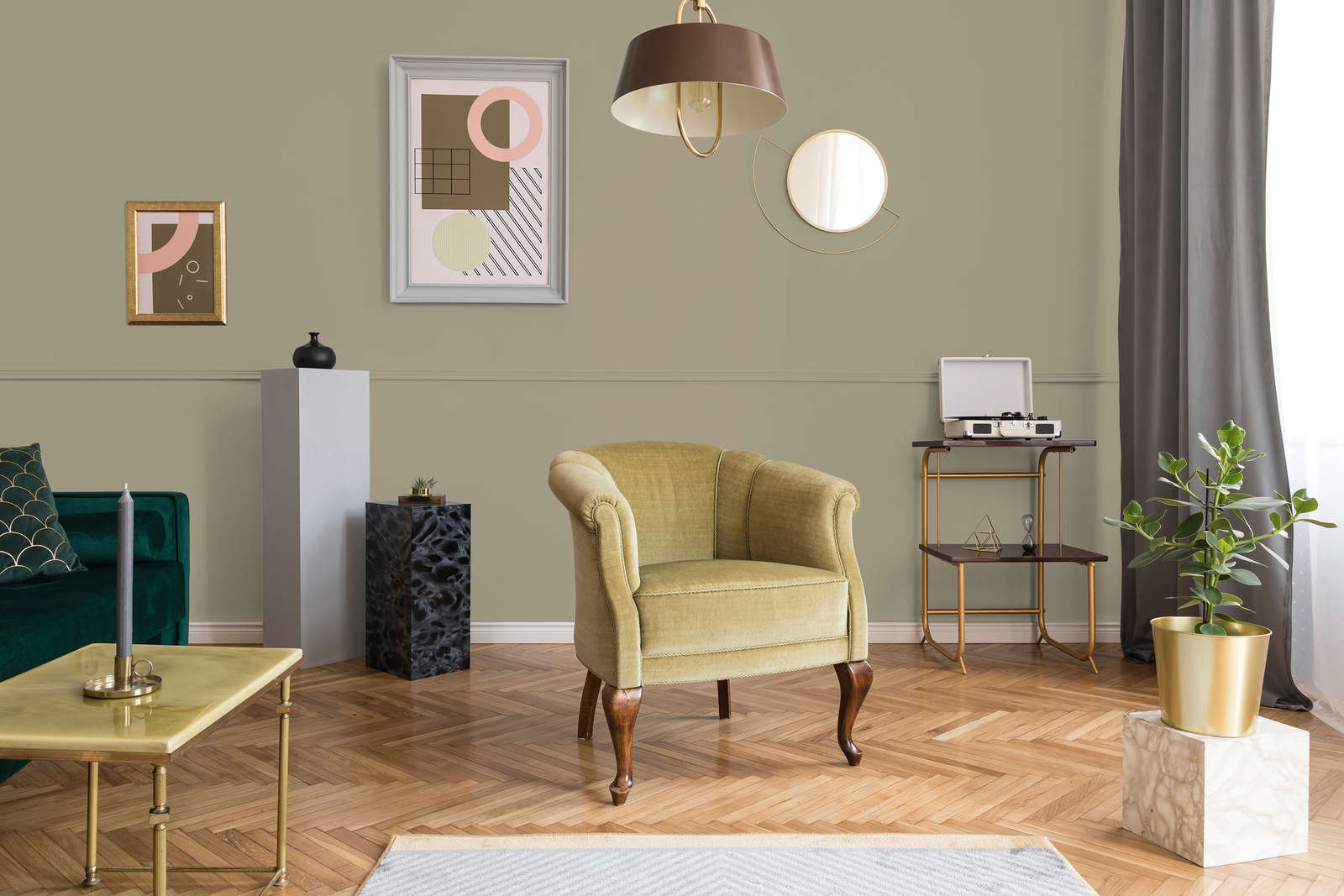             Premium Wall Paint homely light beige »Lucky Lime« NW604 – 1 litre
        