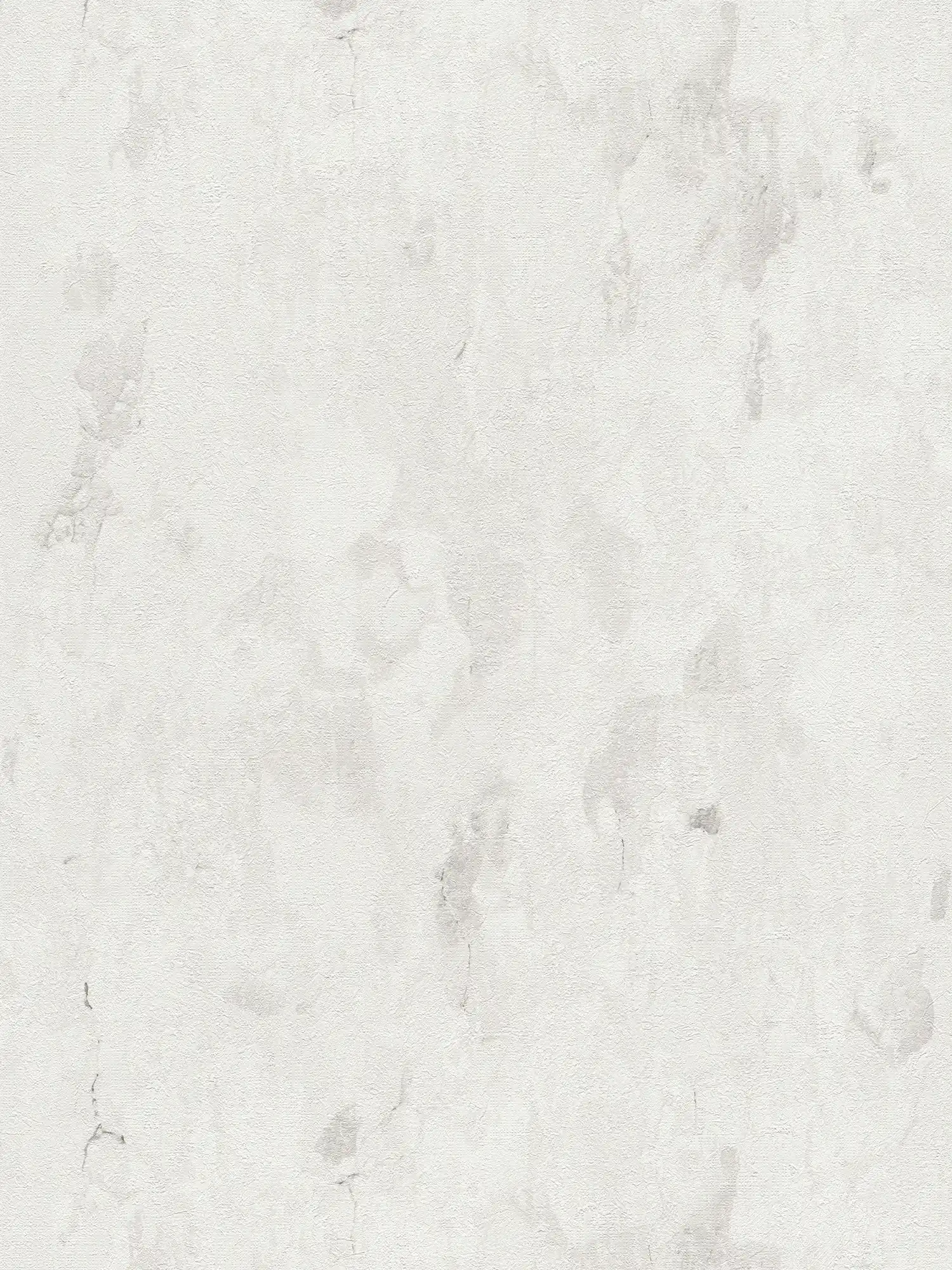 Carta da parati in tessuto non tessuto con design rustico in look used - crema, grigio, bianco
