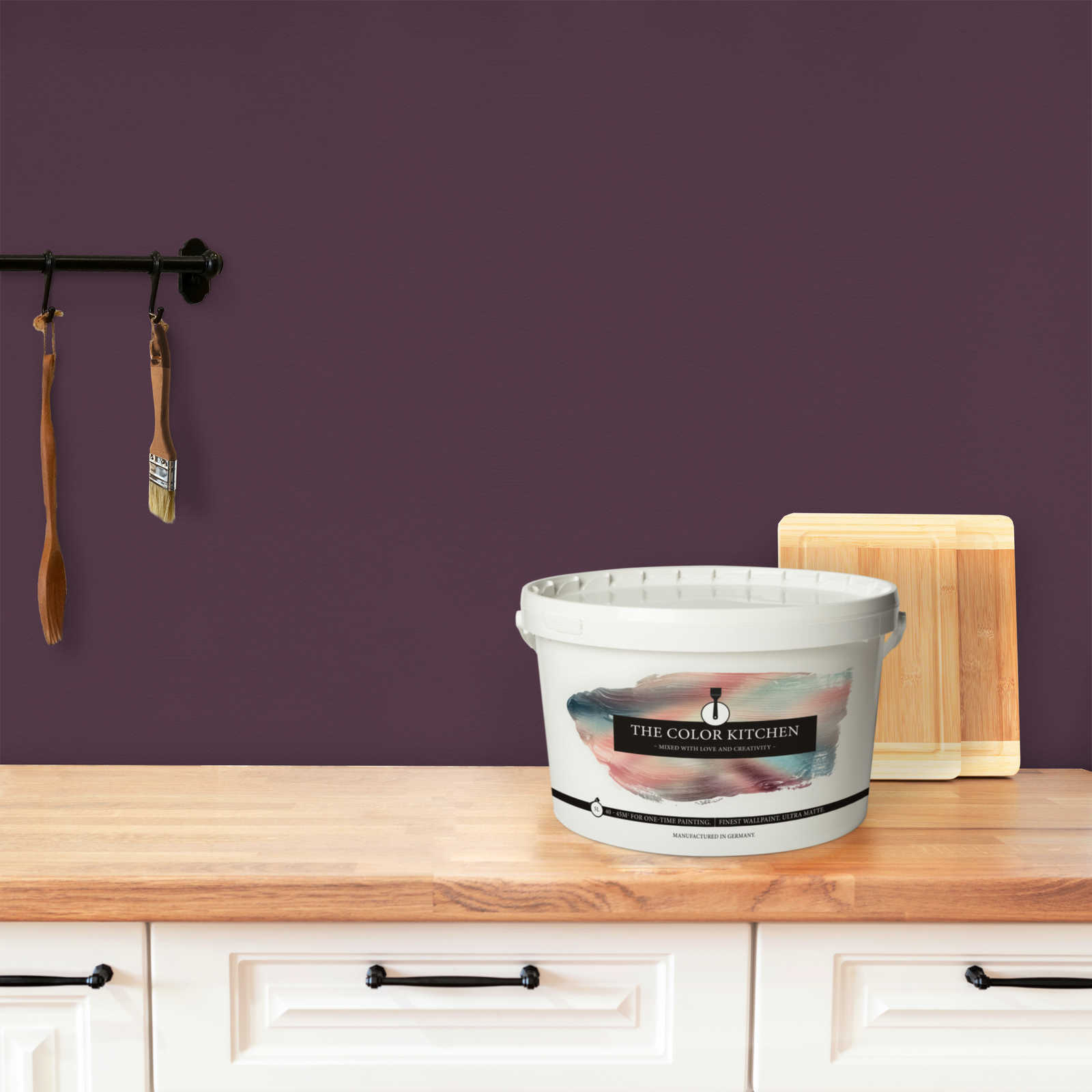             Wall Paint TCK2007 »Beady Beetroot« in an interplay of violet and red – 5.0 litre
        
