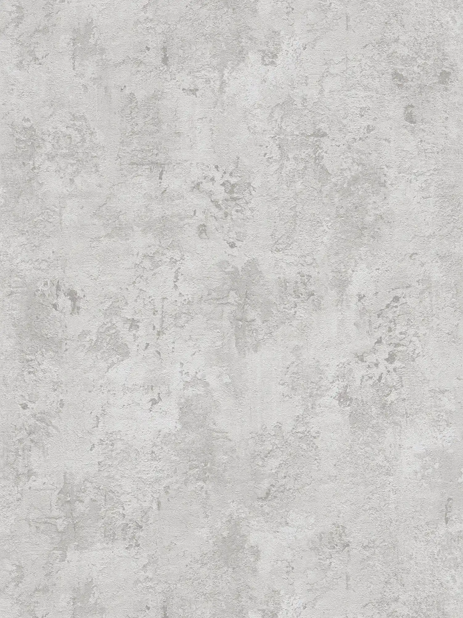Grey concrete look wallpaper with used look - grey
