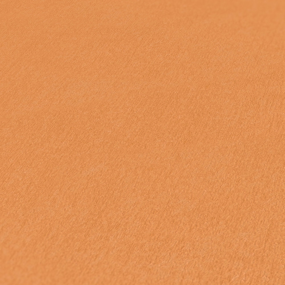             Smooth wallpaper nursery plain - orange
        