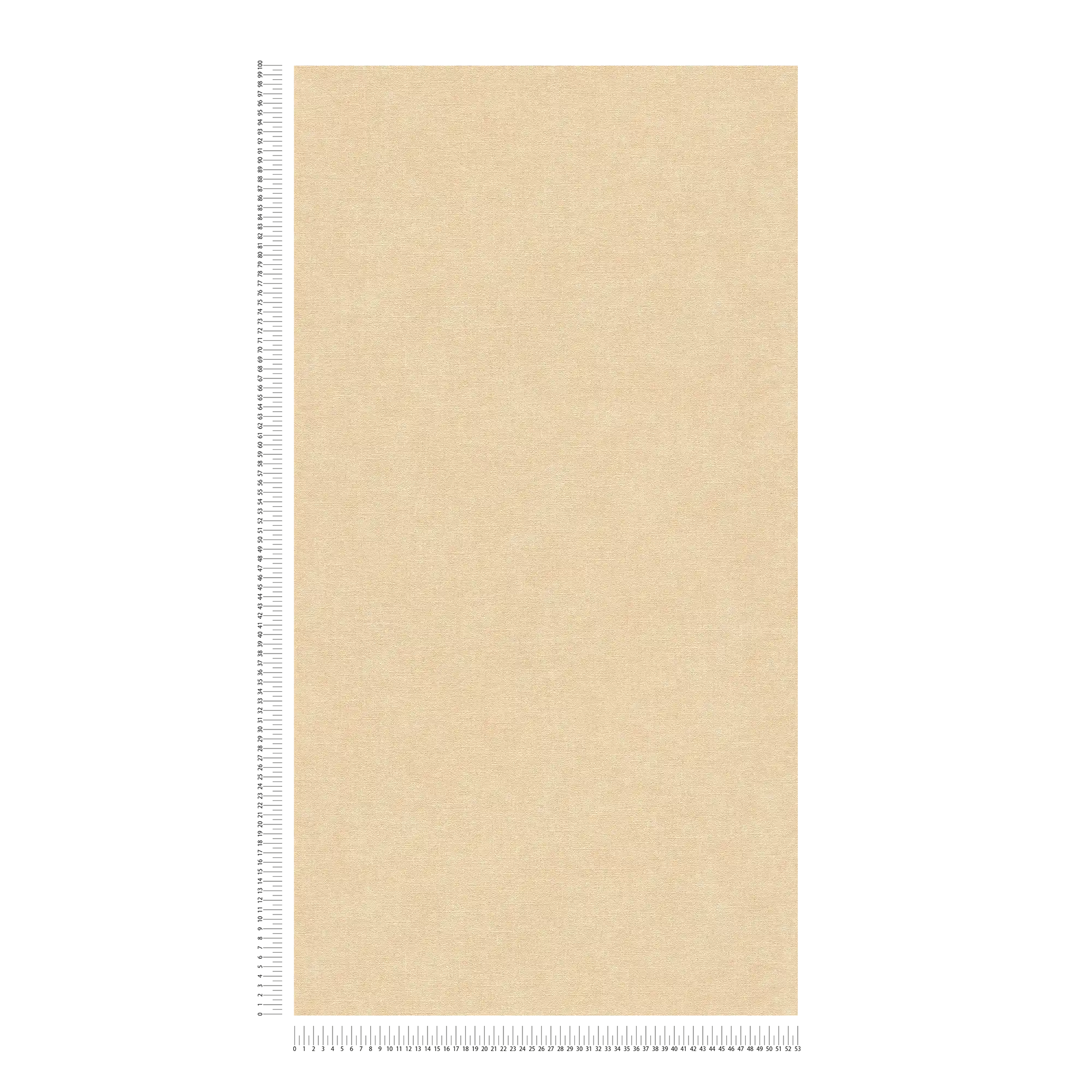             Single-coloured non-woven wallpaper in textile look - beige, brown
        