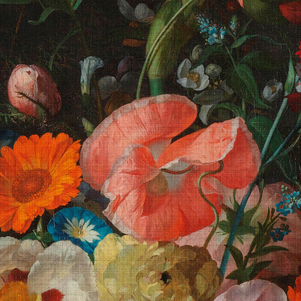             Estudio de Artistas 3 - Pintura de Flores en Papel Pintado Naturaleza Muerta
        