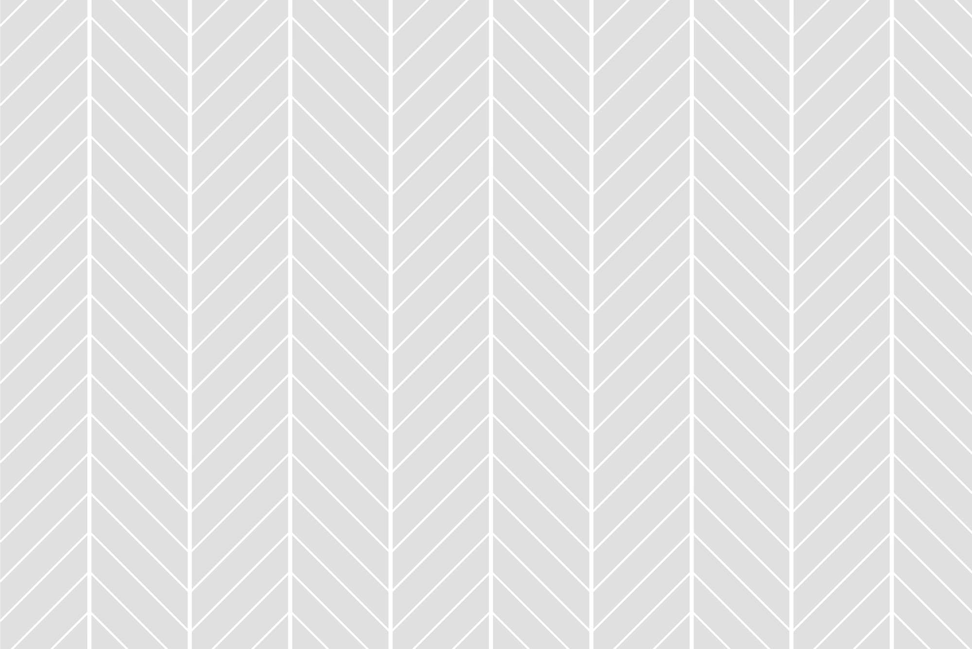             Designbehang gekarteld golfpatroon grijs op eersteklas gladde fleece
        