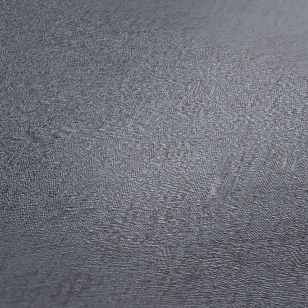             Plain wallpaper steel grey with structure design & gloss effect - grey, metallic
        