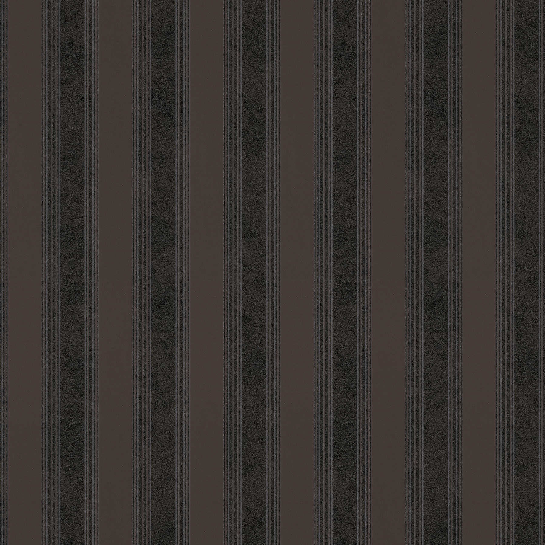 Dark wallpaper stripes pattern with texture effect - brown
