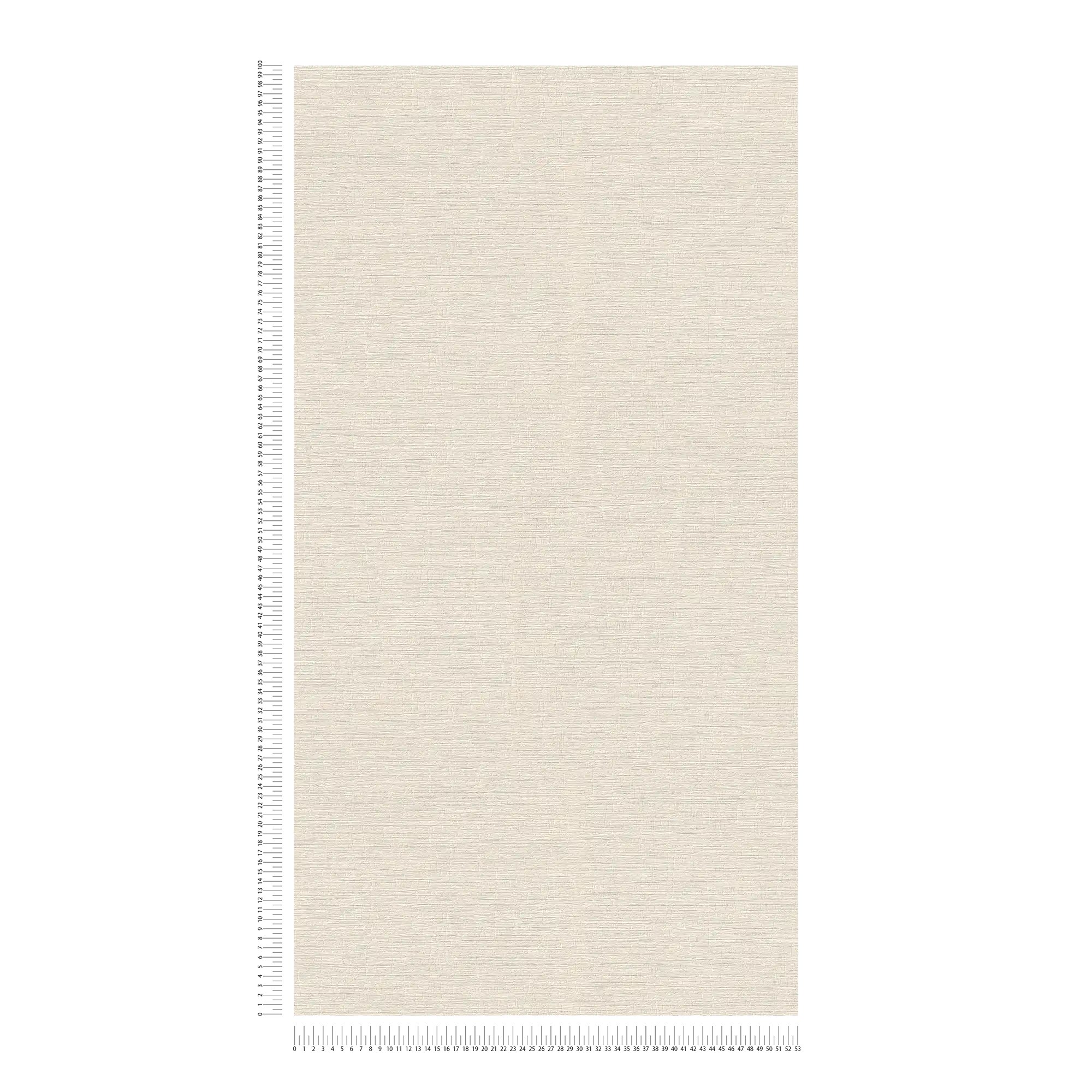             Licht gestructureerd eenheidsbehang in textiellook - beige, crème
        