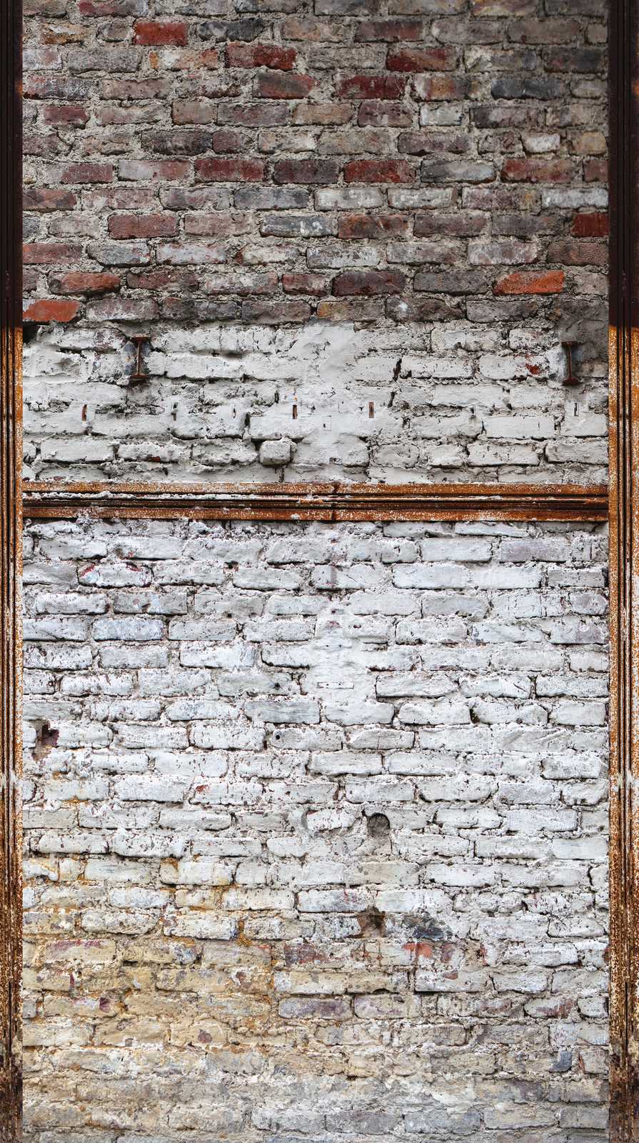             behang nieuwigheid | 3d motief behang industrieel ontwerp stenen muur rustiek
        