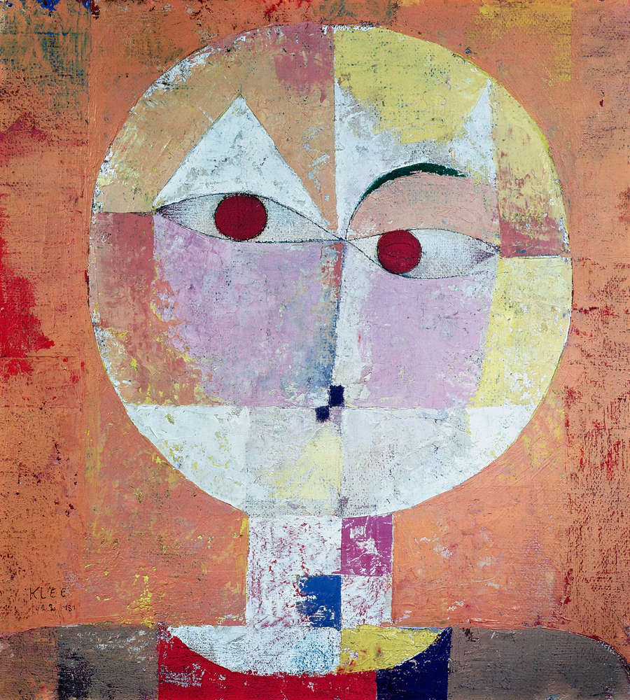             Papier peint panoramique "Senecio" de Paul Klee
        
