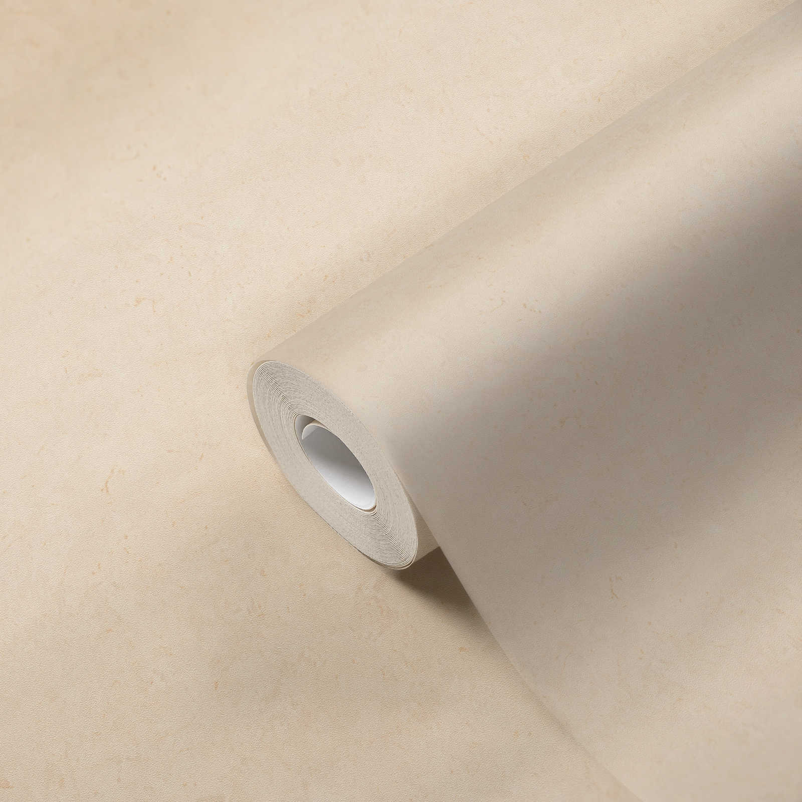             Plain wallpaper with subtle concrete look - beige, cream
        