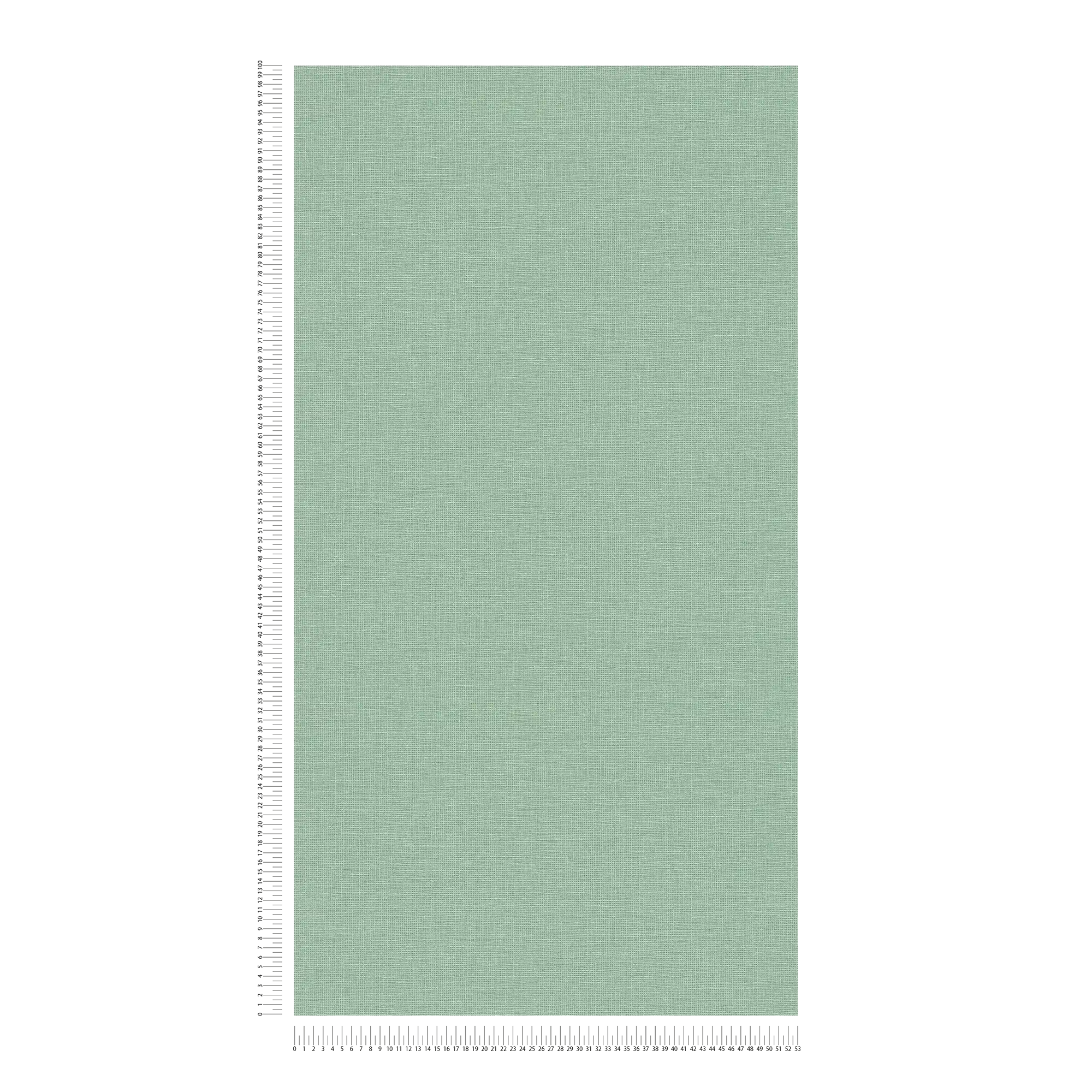             Carta da parati in tessuto non tessuto a tinta unita con struttura in lino - verde
        