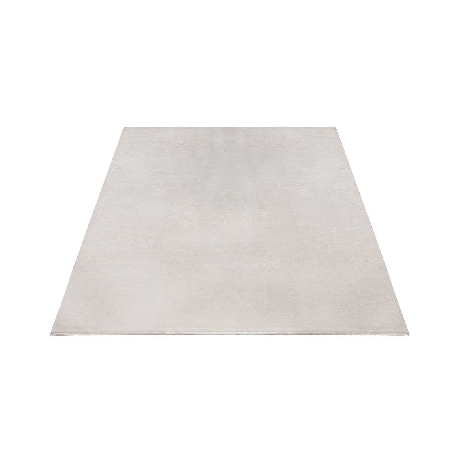 Cuddly soft high pile carpet in light beige - 230 x 160 cm
