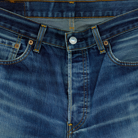         Jeans blue - photo wallpaper Blue Jeans in XXL format
    