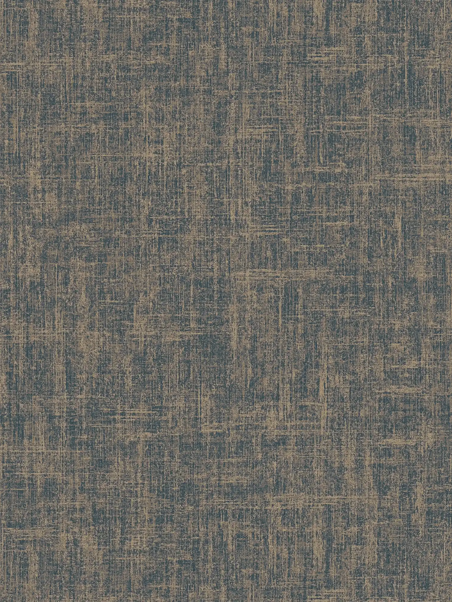Non-woven wallpaper with mottled metallic effect
