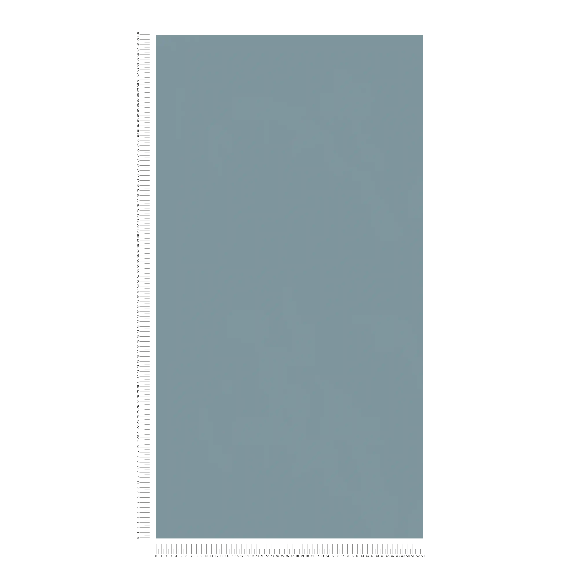             Wallpaper blue grey smooth non-woven, solid & matt - Blue
        