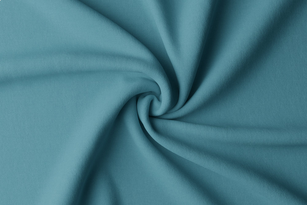             Sciarpa decorativa ad anello 140 cm x 245 cm in fibra artificiale Azzurro
        