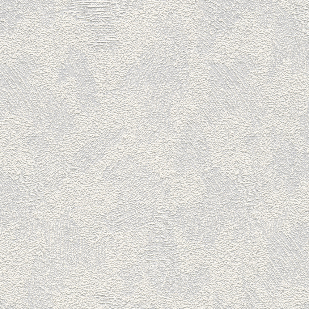             Papel pintado texturizado con aspecto de yeso tridimensional - pintable, blanco
        
