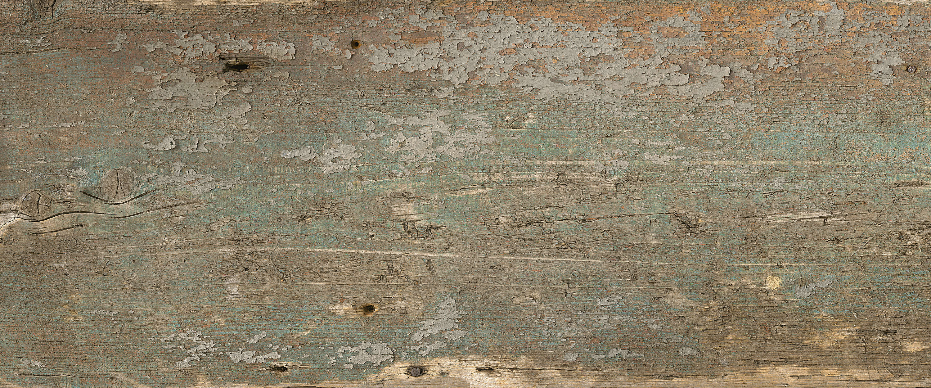             Wood mural board grain in rustic used look
        