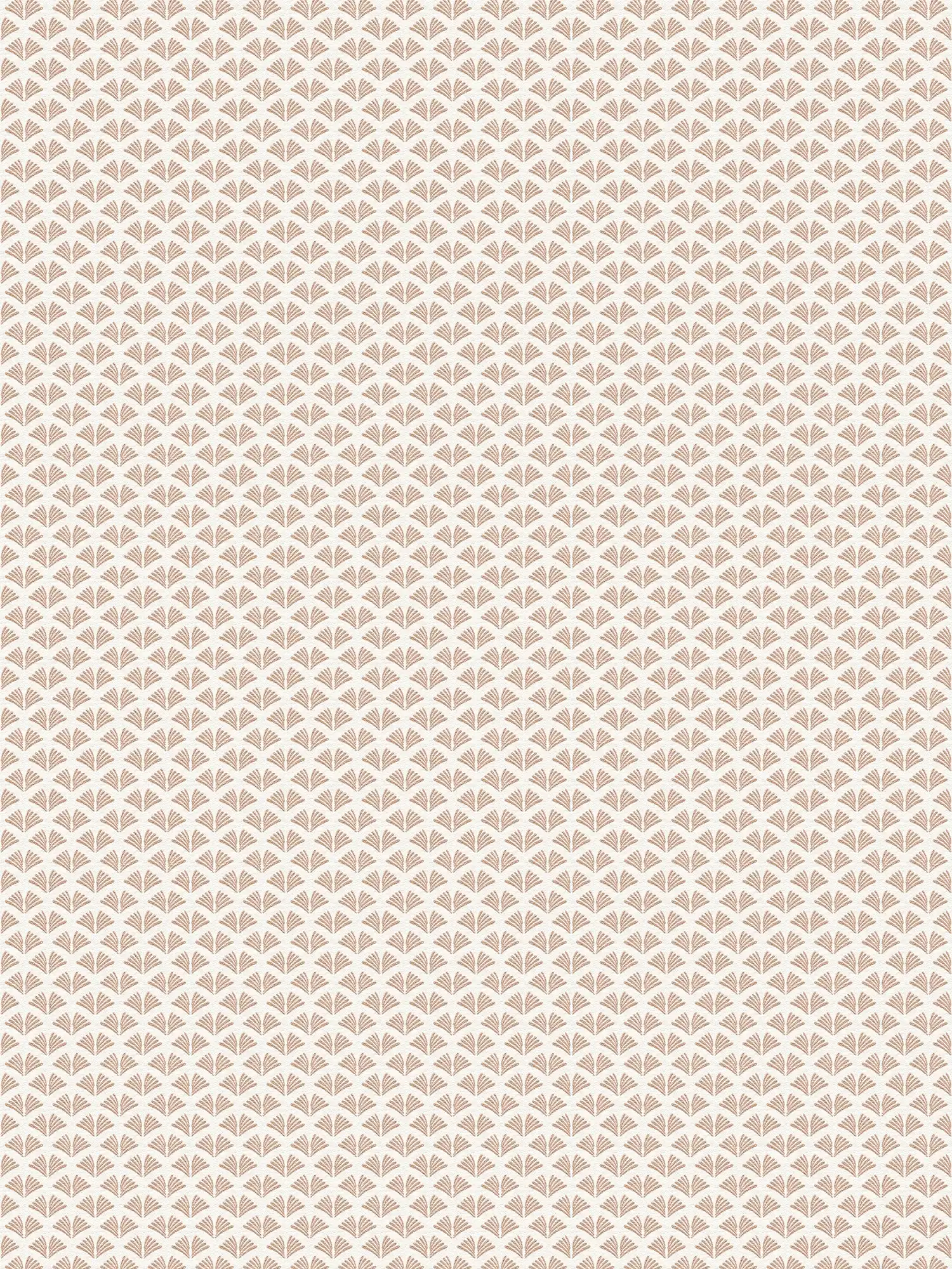 Non-woven wallpaper white with metallic gold pattern for design walls
