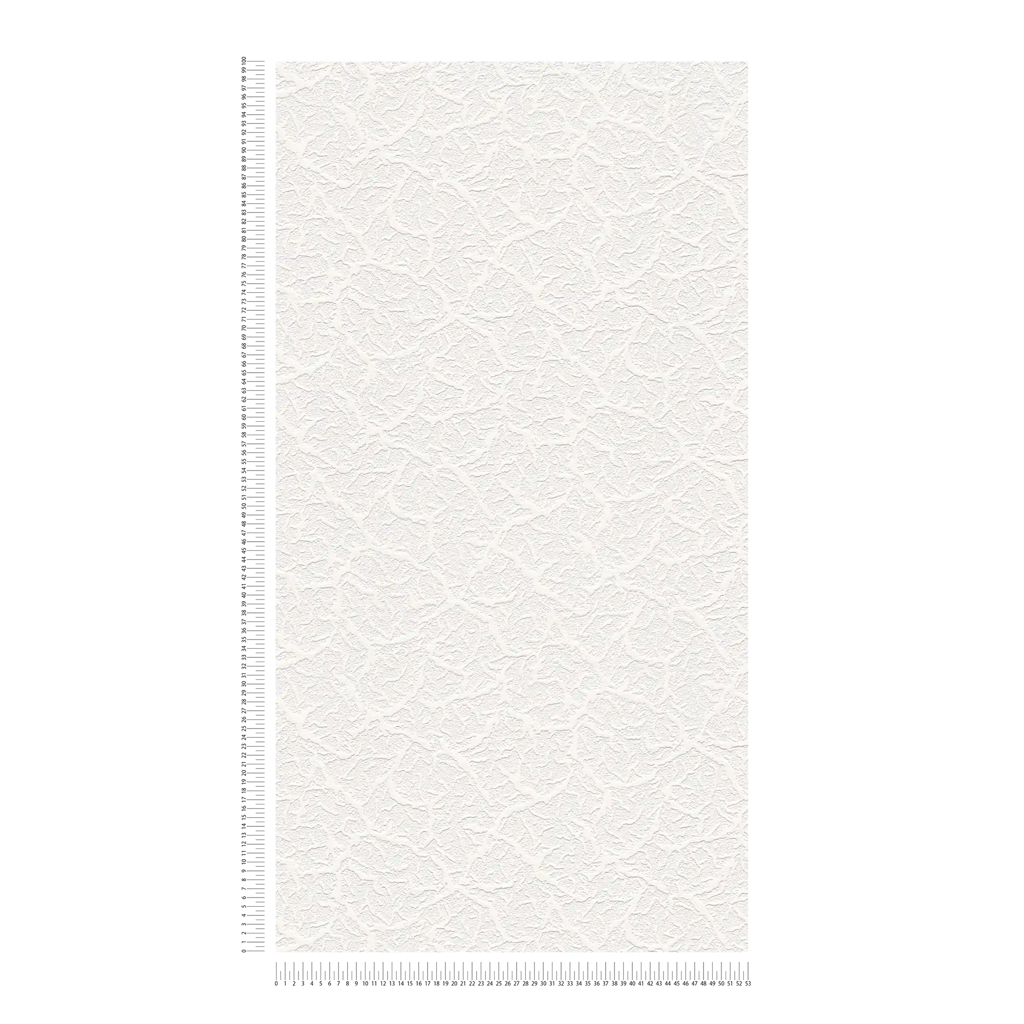             Papier peint blanc avec motif structuré naturel
        