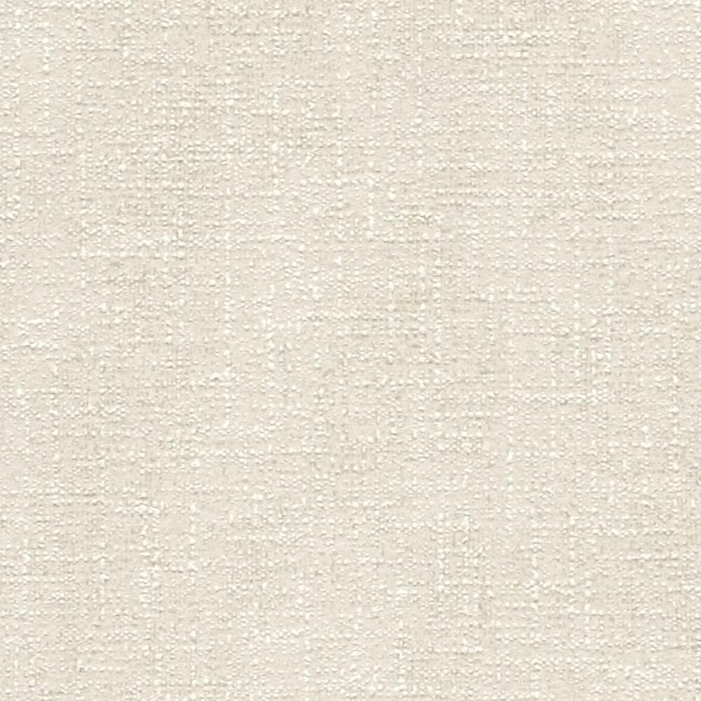             Wit Textiel Optiek Behang met Glansafwerking - Wit
        