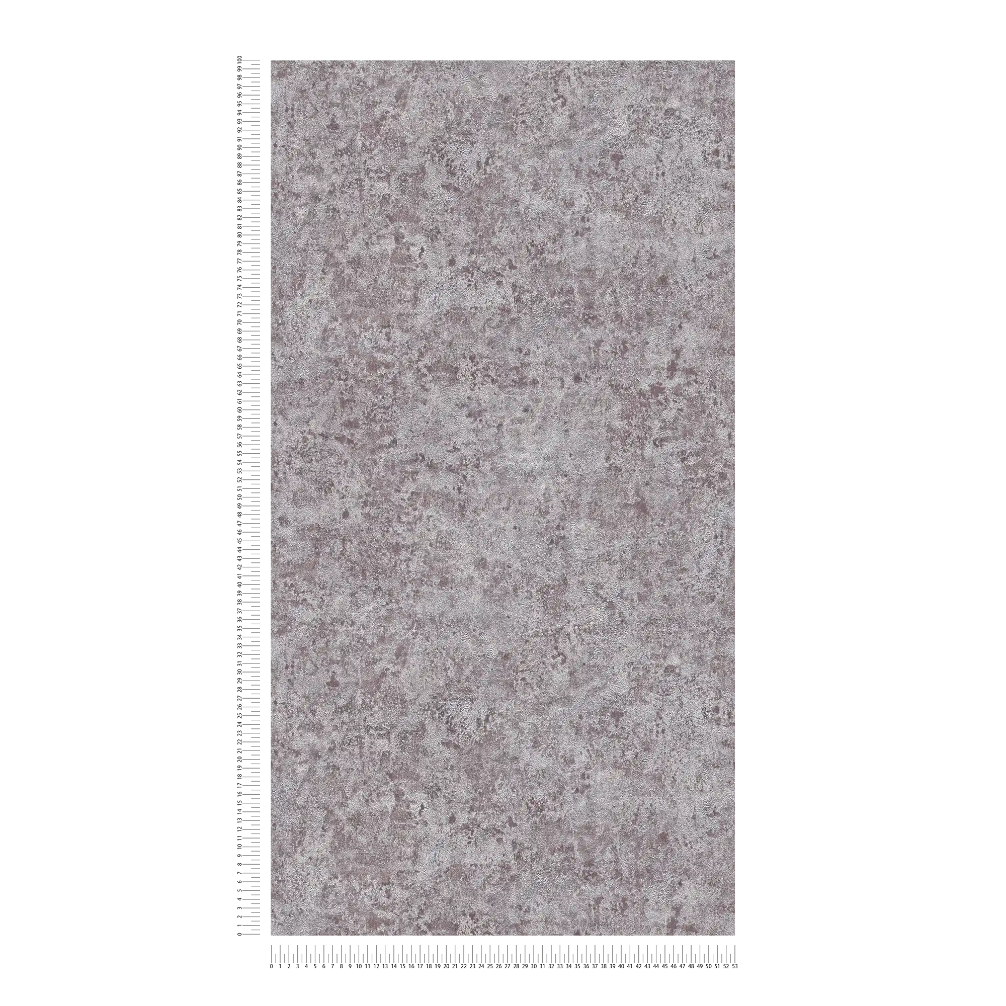             Non-woven wallpaper with shiny metallic effect - grey, silver, brown
        