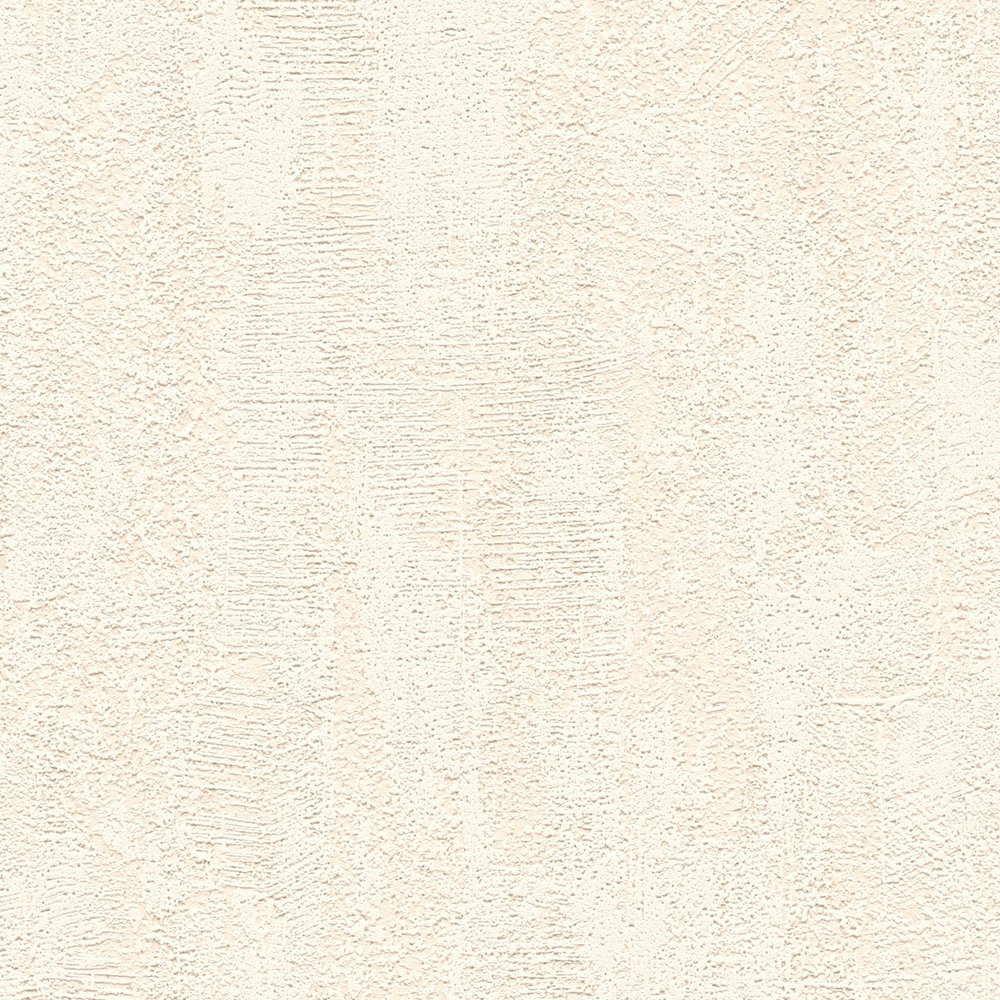             Papel pintado con textura de yeso rugoso - beige
        