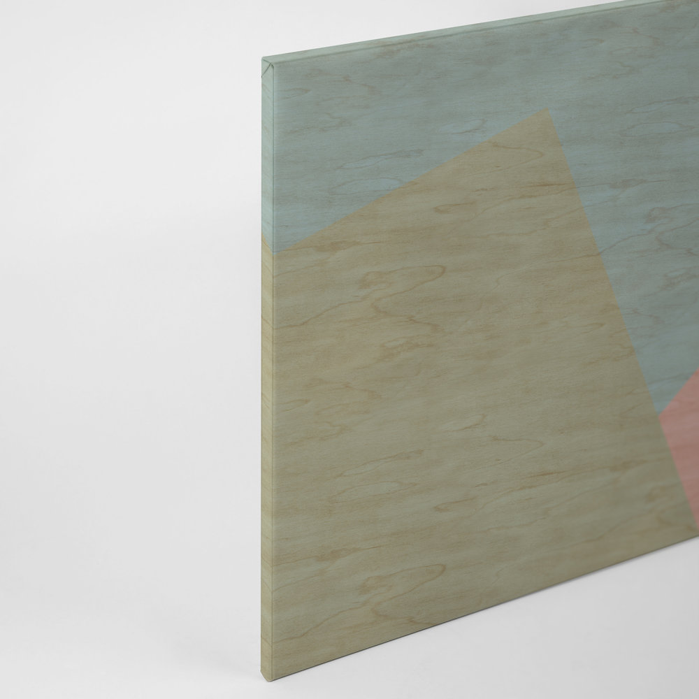             Inaly 2 - Pintura abstracta sobre lienzo de colores en estructura de madera contrachapada - 0,90 m x 0,60 m
        