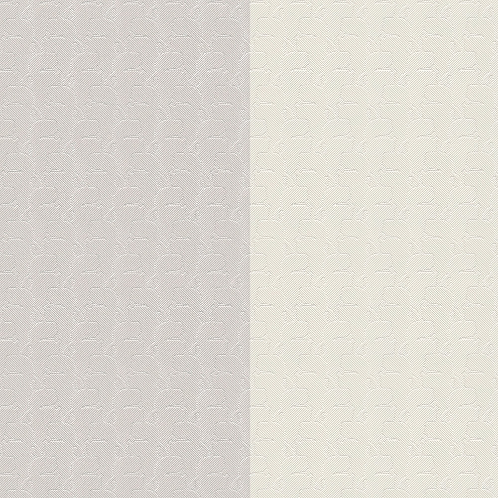             wallpaper Karl LAGERFELD stripes profile pattern - beige
        