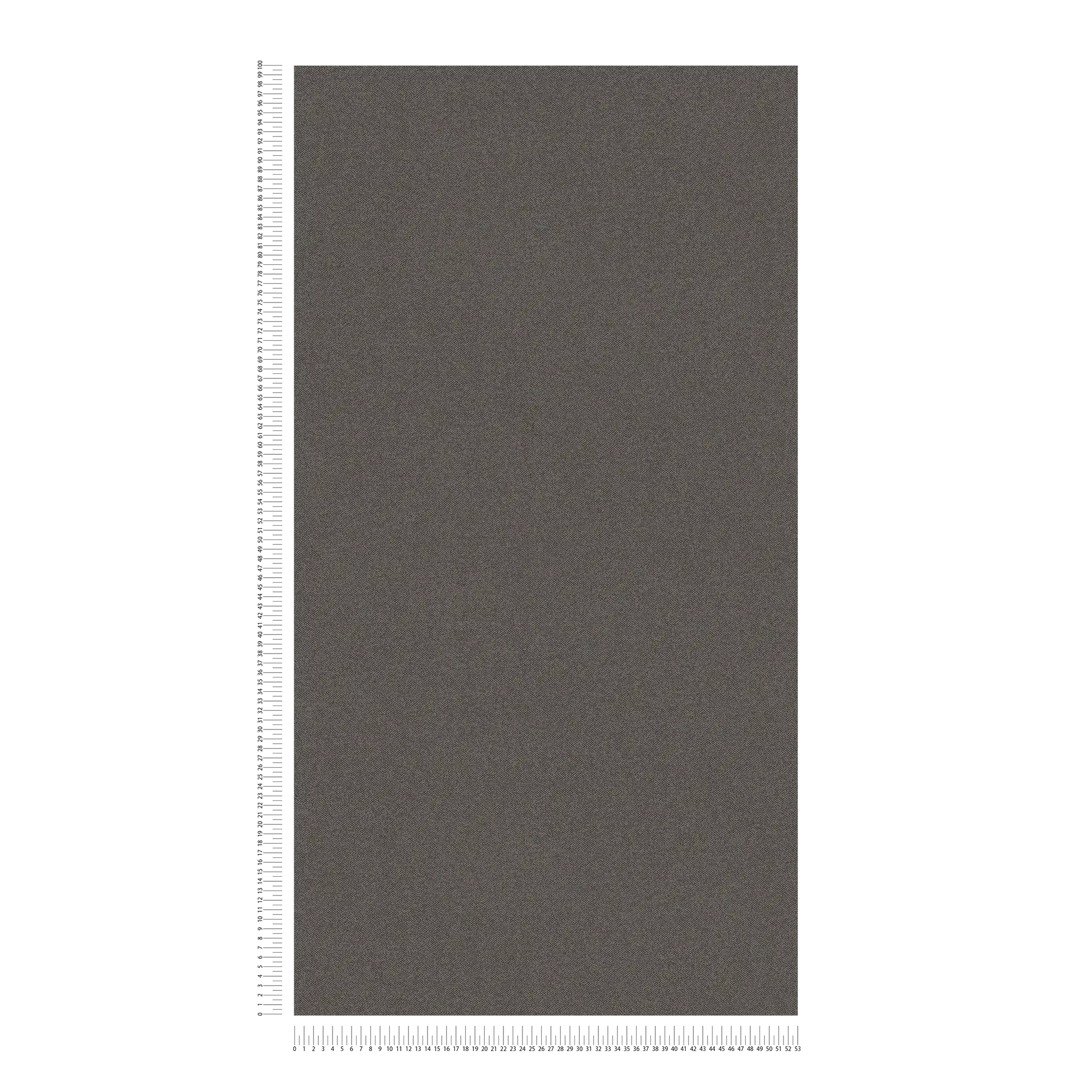             Papier peint uni aspect lin - marron, noir
        