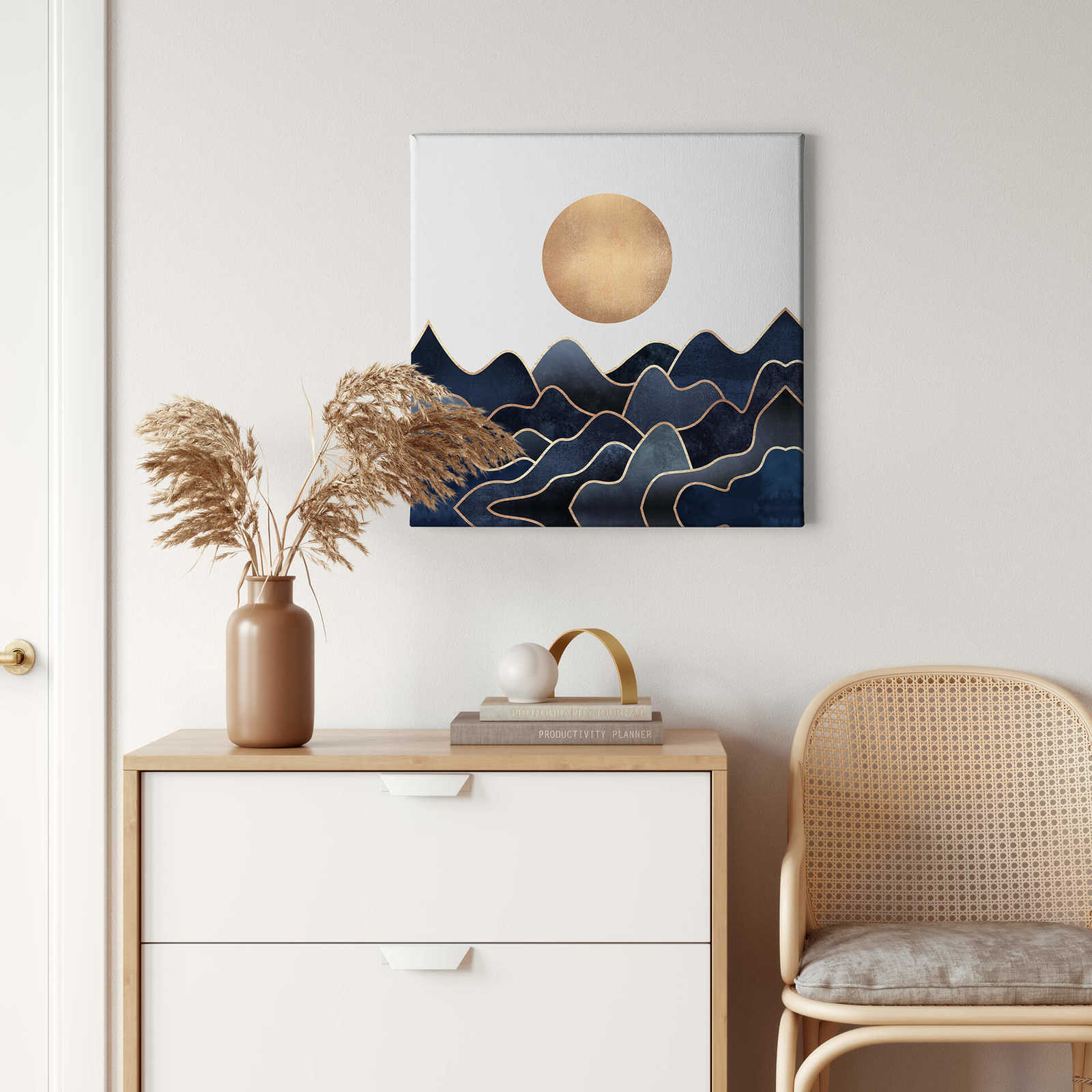             Cuadro camilla Waves & Sun de Fredriksson - 0,50 m x 0,50 m
        