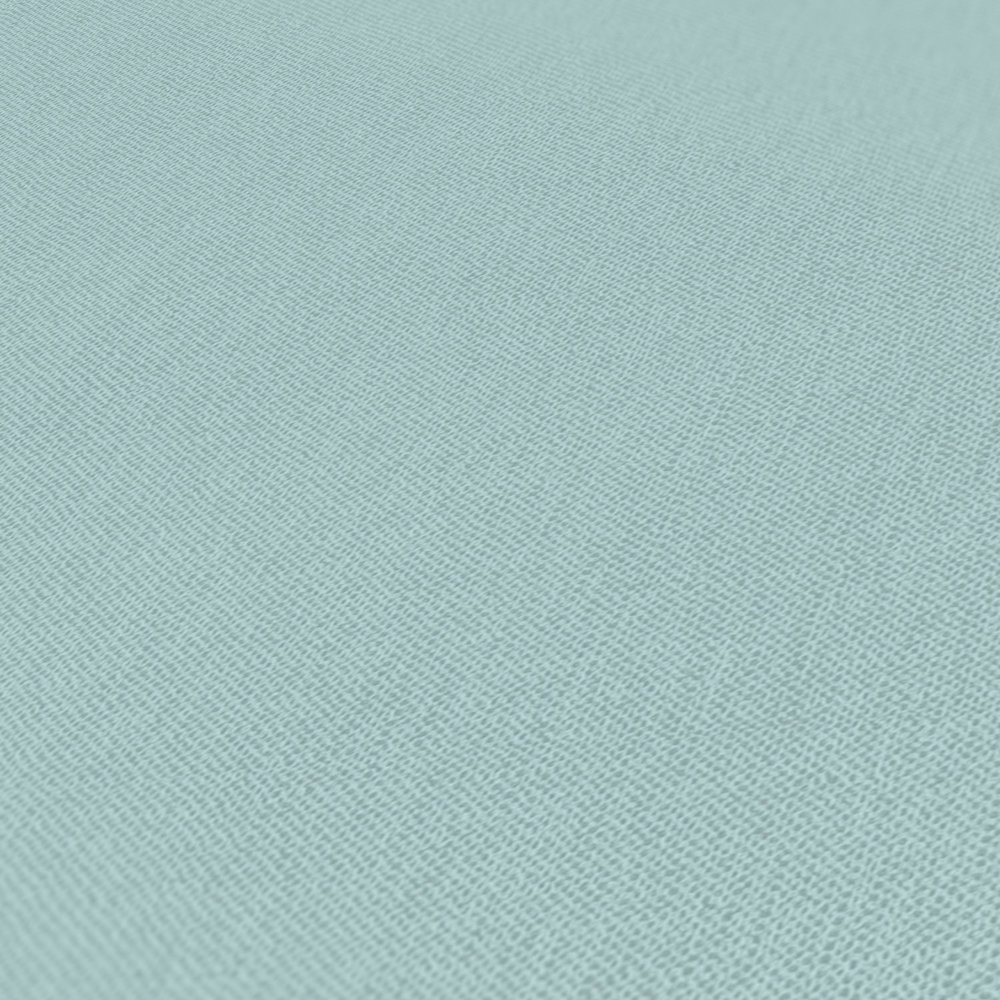             Papier peint vert sauge uni & mat avec structure textile - vert
        
