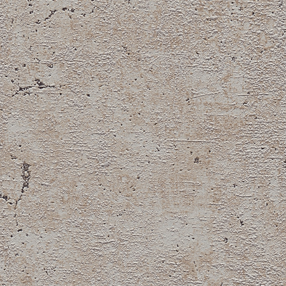             Wallpaper concrete look rustic in industrial style - grey, brown
        