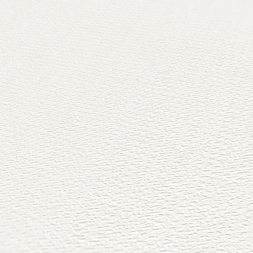             Paintable non-woven wallpaper with structure - white
        