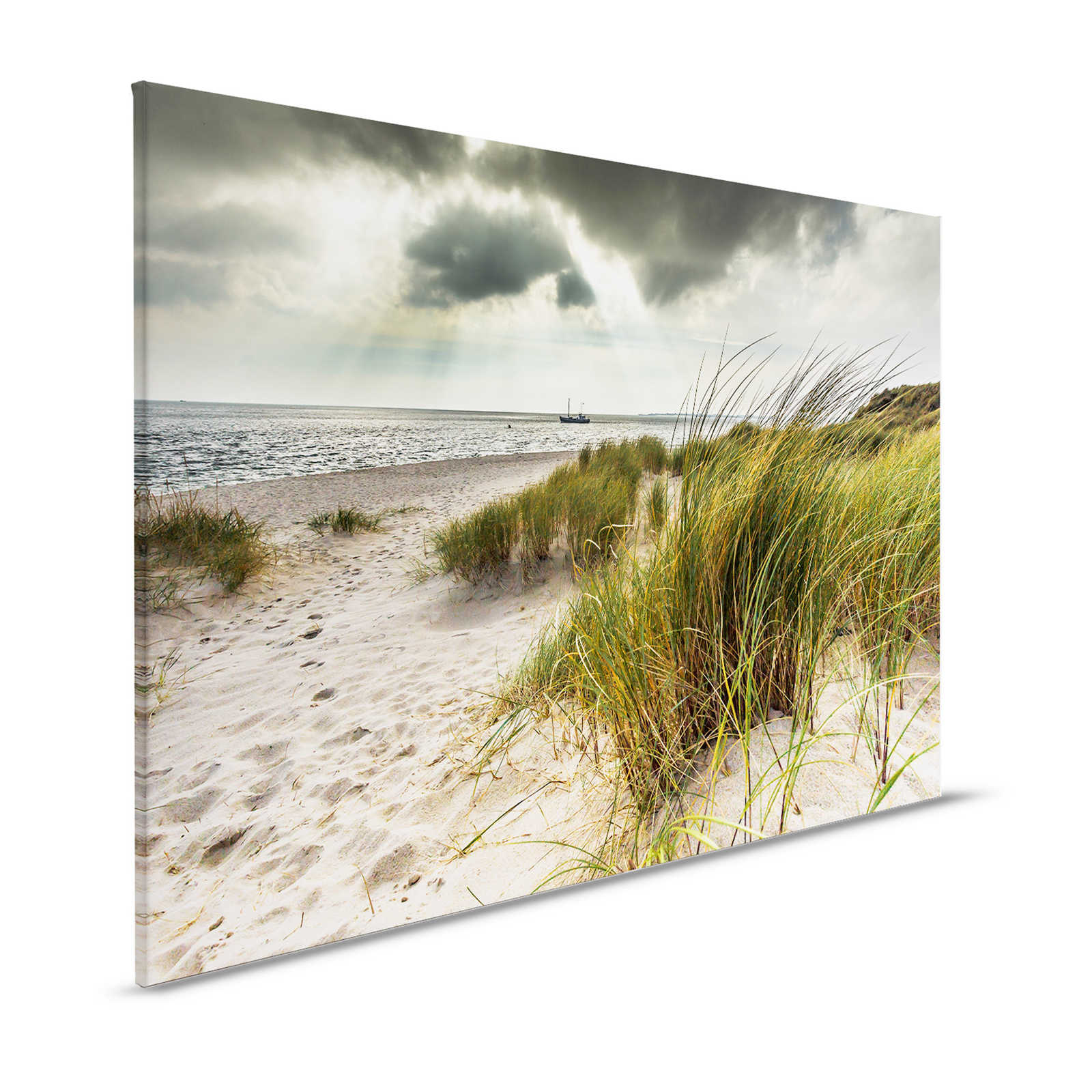 Canvas painting Dunes on Sylt - 1,20 m x 0,80 m
