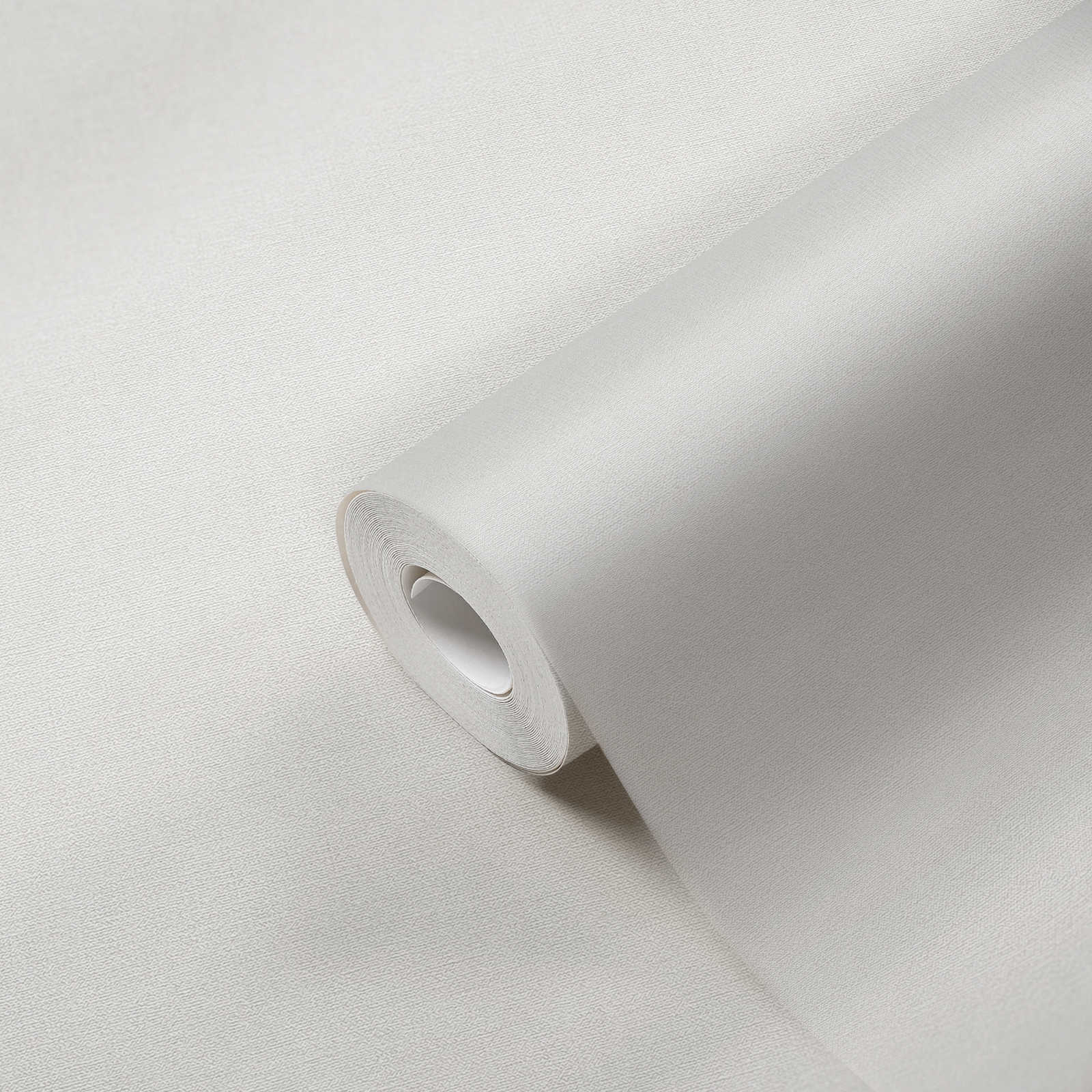             Carta da parati in tessuto non tessuto senza PVC con effetto lino - grigio
        