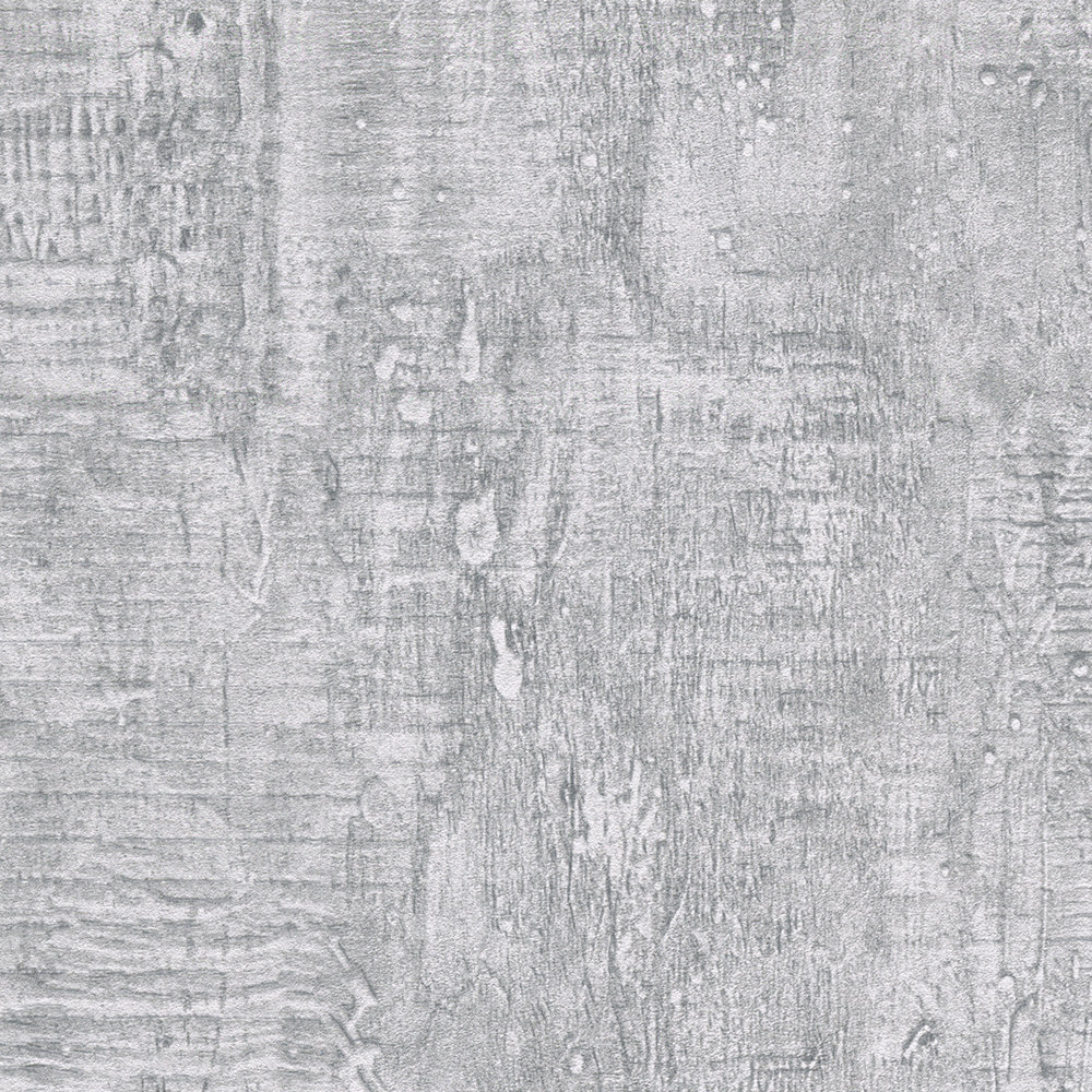             Papier peint rustique aspect béton pour un design industriel - gris
        