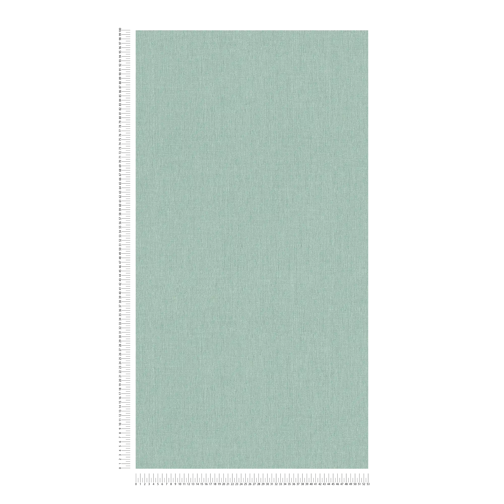             Carta da parati unitaria in look tessile - verde, turchese, blu
        