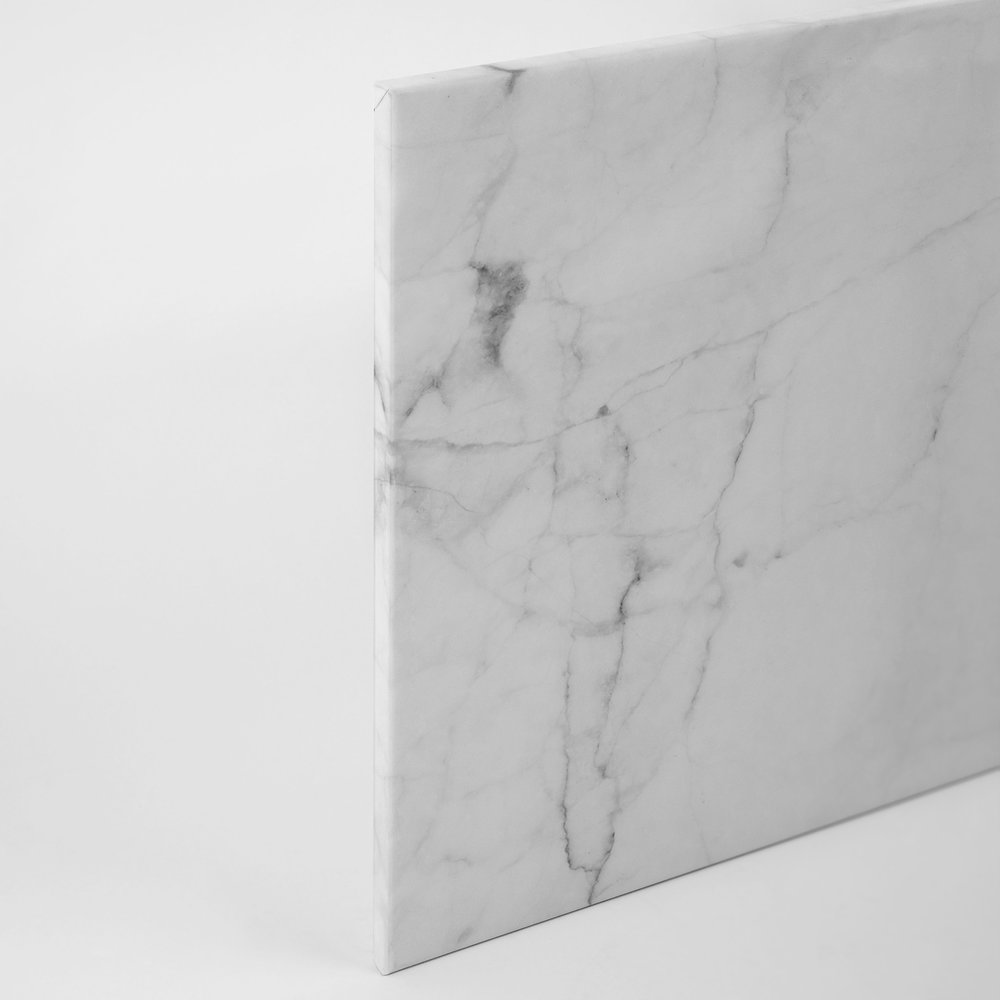             Lienzo con sutil aspecto de mármol - 0,90 m x 0,60 m
        
