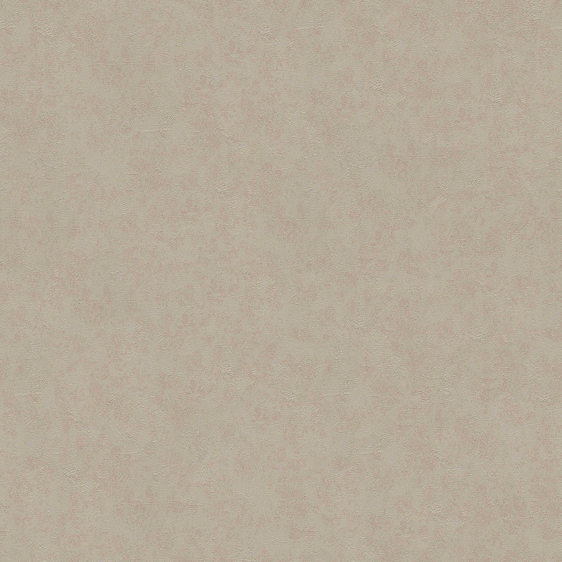 Plaster optics wallpaper natural tone with colour hatching - brown
