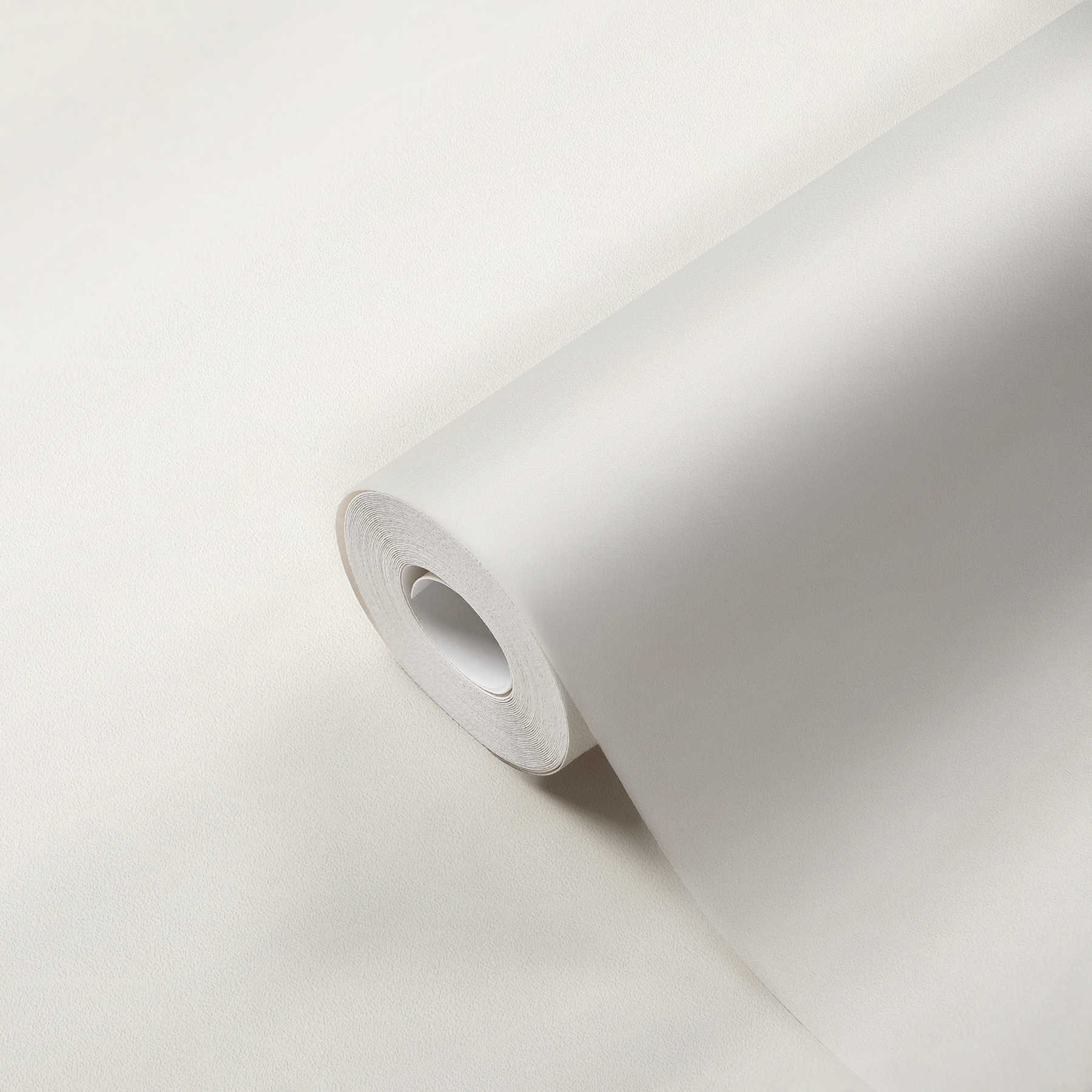             Non-woven wallpaper white, double width large roll 21m
        