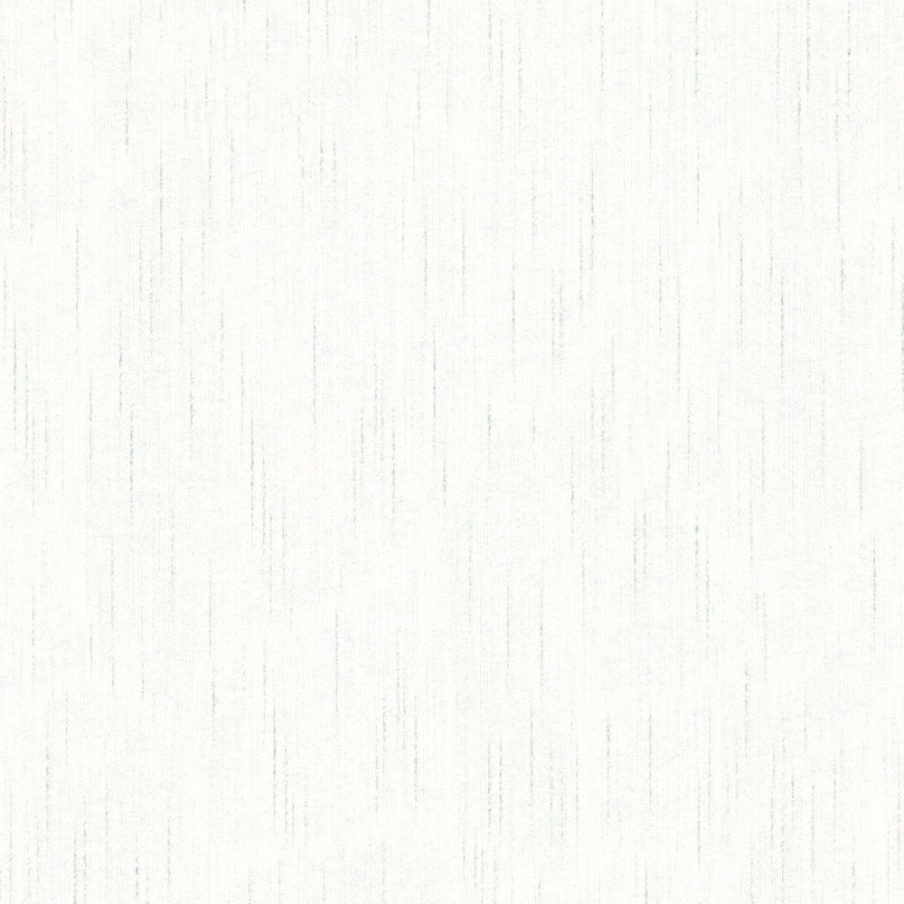             papier peint en papier intissé uni blanc avec fils métallisés chiné
        