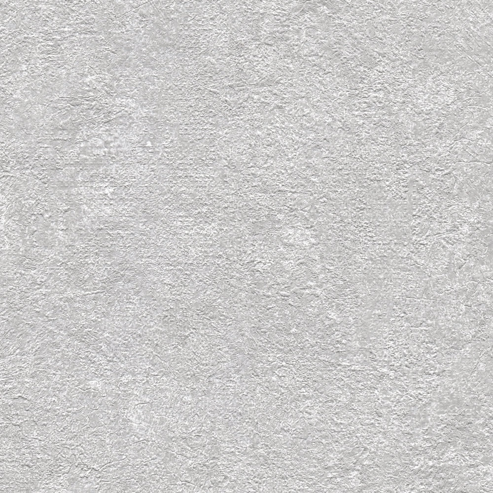             Non-woven wallpaper with metal look in industrial style - grey
        