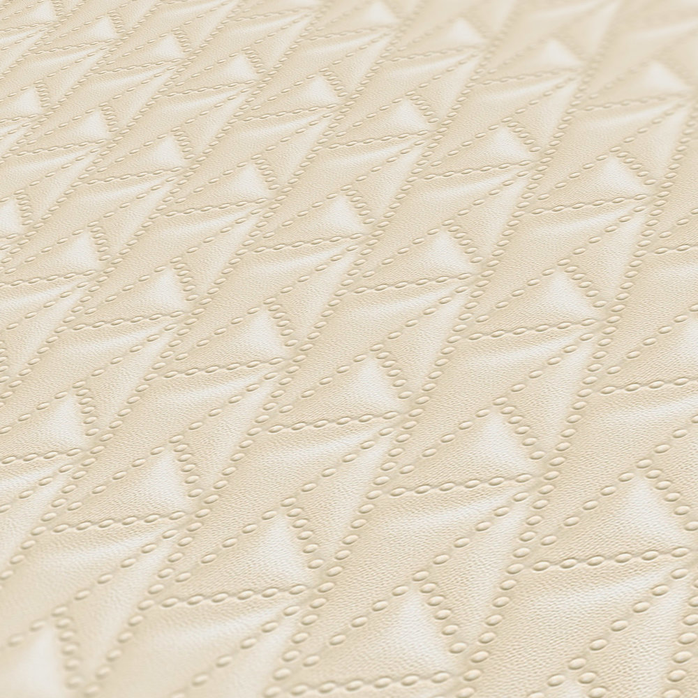             Karl LAGERFELD wallpaper Kuilted Bag Design - Beige, Cream
        