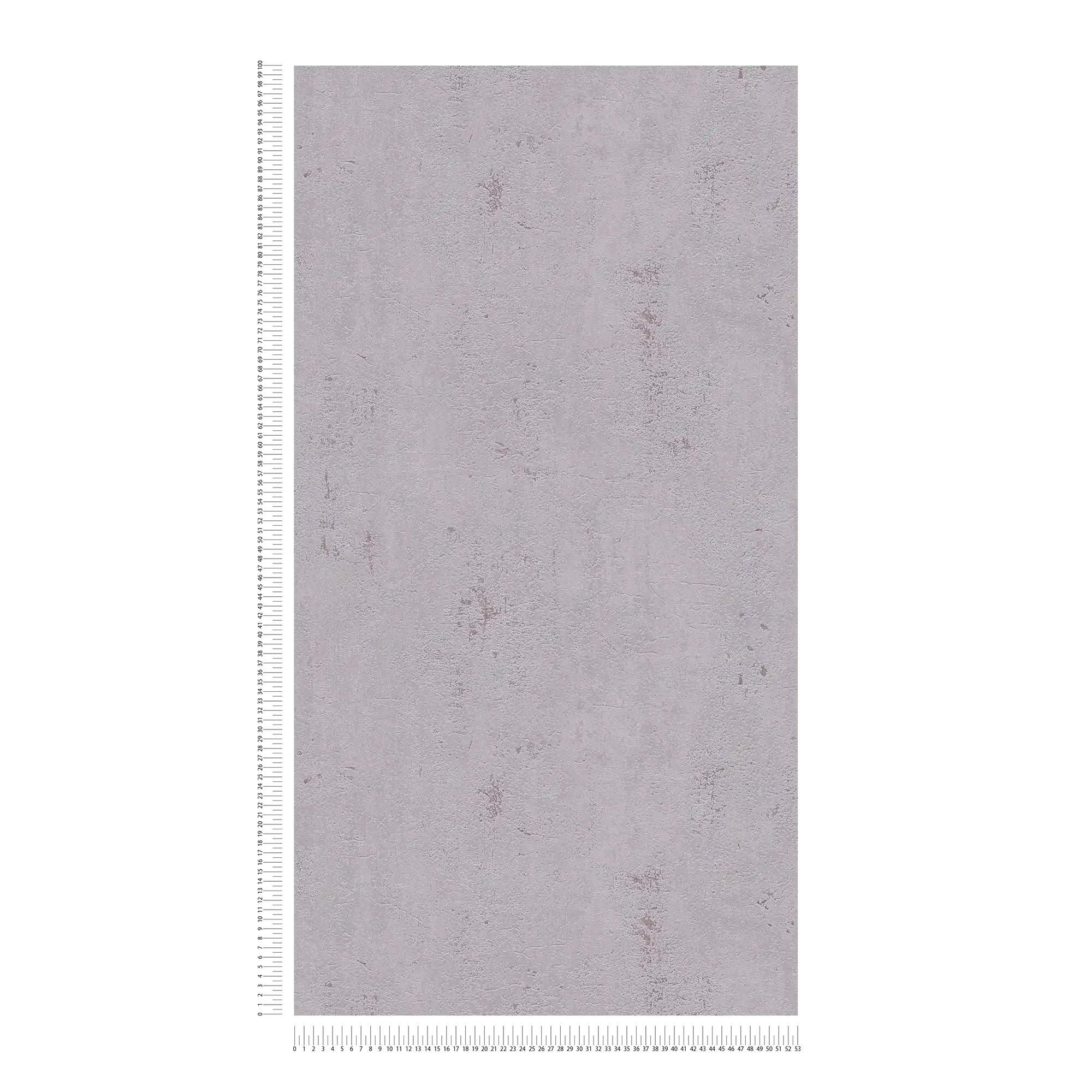             Papier peint gris imitation plâtre, design industriel - marron, gris
        