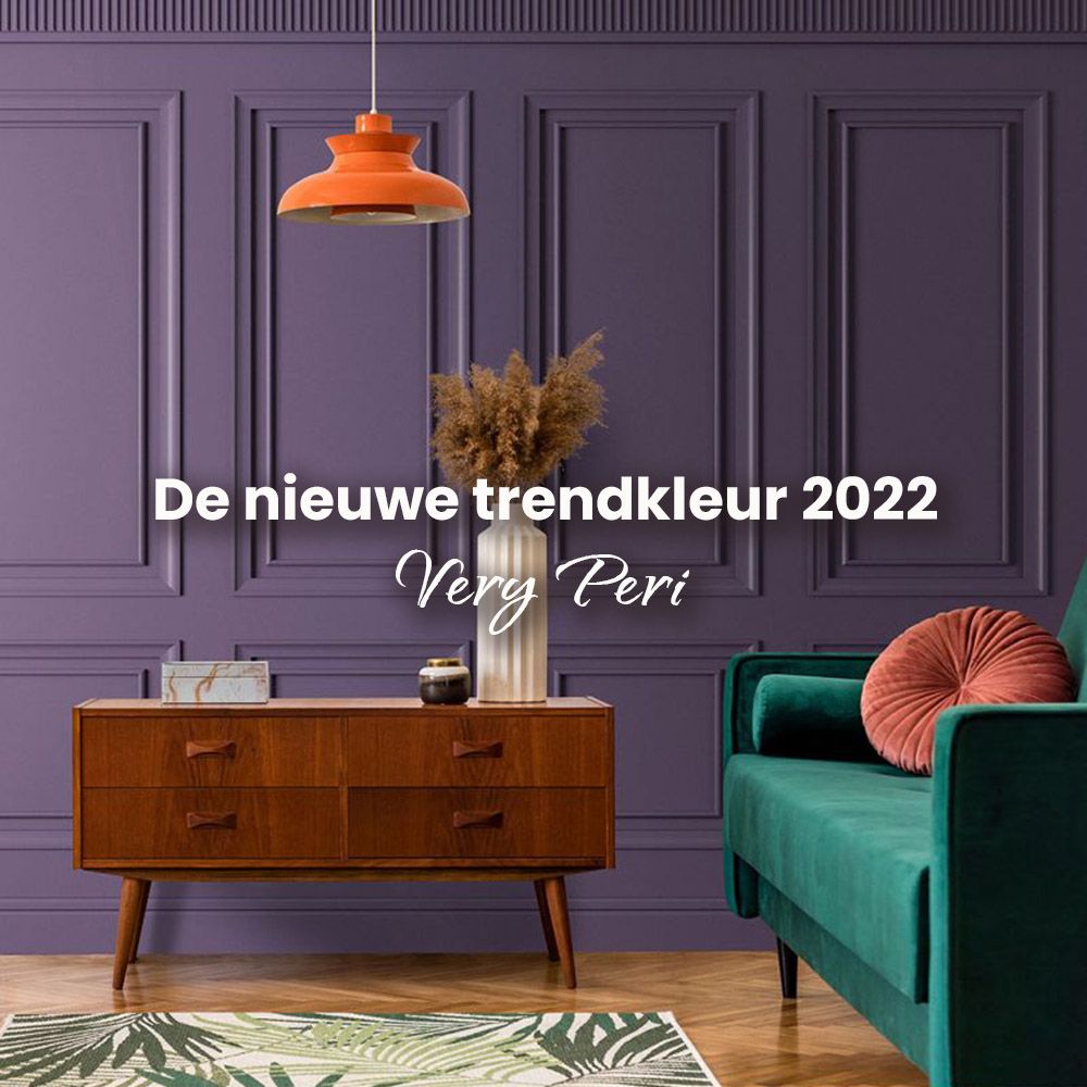 De nieuwe trendkleur 2022 Very Peri